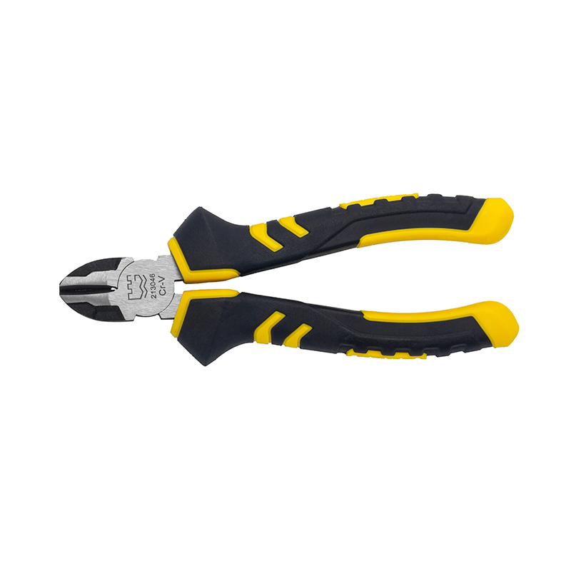 Great Wall Industrial-Grade German-Style Bi-Color Handle Diagonal Cutters Pliers，Labor-Saving