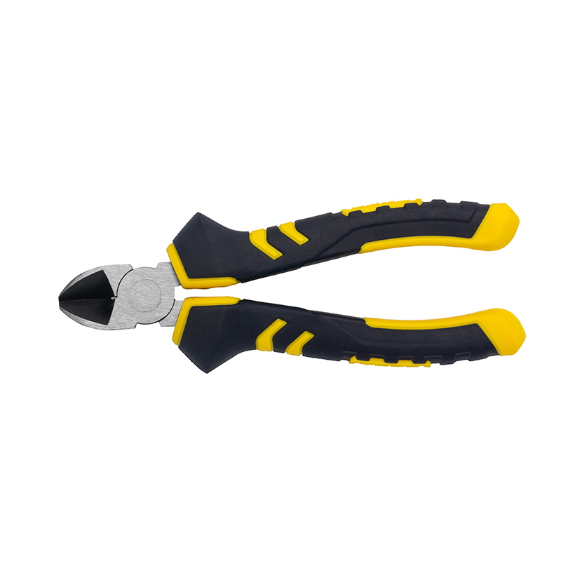Great Wall Industrial-Grade German-Style Bi-Color Handle Diagonal Cutters Pliers，Labor-Saving